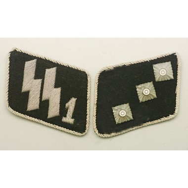 SSVT 2nd Lieutenant (SS-Unterstrumfuhrer) Collar Tabs