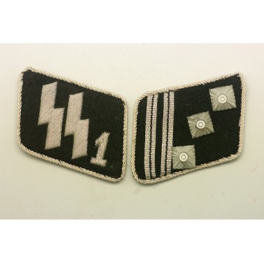 SSVT Captain(SS-Hauptstrumfuhrer) Collar Tabs