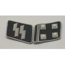 SS Lt-Col.(SS Obersturmbannfuhrer) Collar Tabs