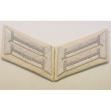 Heer Officer Waffenrock Collar Tabs(Infantry)