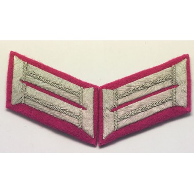 Heer Officer Waffenrock Collar Tabs(Panzer)