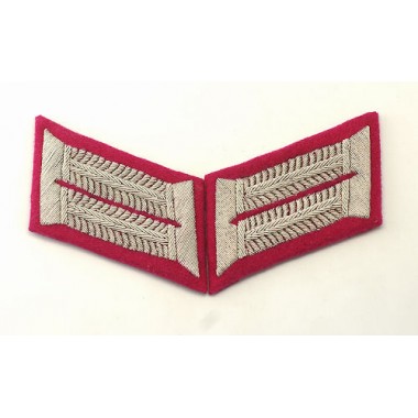 Heer Officer General Staff Waffenrock Collar Tabs