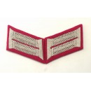 Heer Officer General Staff Waffenrock Collar Tabs