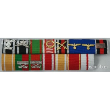 German President  Großadmiral Doenitz's Ribbon Bar