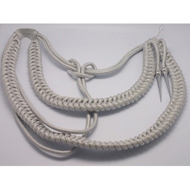 German Officer's Aiguillette (Silver )