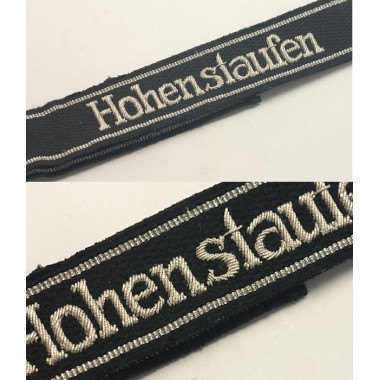 9SS Panzer Division Hohen Staufen Officer Cuff Title