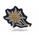 Gebirgsjager Officer’s M43 Cap Edelweiss