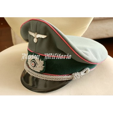 WW2 German Heer Panzer Officer Visor Cap