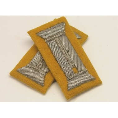 German Calvary Officer WaffenRock Cuff Tabs(2 Pairs)