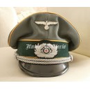 WW2 German Heer Cavalry Officer Visor Cap