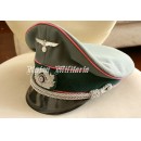 WW2 German Heer Panzer Officer Visor Cap