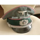 WW2 German Heer Panzer Officer Visor Cap