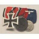 WW2 German 3R Medal Bar(#4)