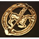 German Horseman's Badge in Gold