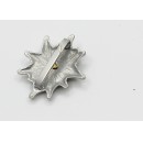 Gebirgsjager Officer’s Metal Cap Edelweiss