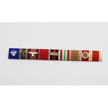 General Der Polizei Reinhard Heydrich's Ribbon Bar