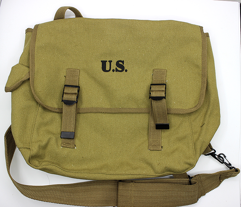 High Quality US M1936 Musette Bag and Strap reproduction for sale