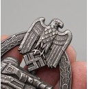 Panzer Assault Badge in Antique Silver(MM:AS ) 