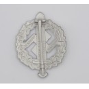 SA Sports Badge in Silver