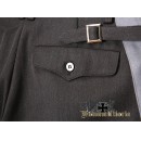 SS General Stone Gray Breeches with Gray Stripe