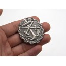 Imperial German Naval Wound Badge in Silver