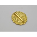 Imperial German Naval Wound Badge in Gold