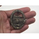 1957 Panzer Assault Badge in Bronze