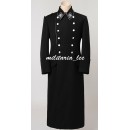 WW2 German General M32 Black Overcoat(tailor made)