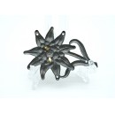 M43 Cap Badge Edelweiss (EM/NCO) 