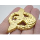 WW2 German Police General Cap Badge