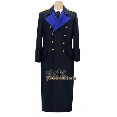 Custom Kriegsmarine Admiral Wool Overcoat