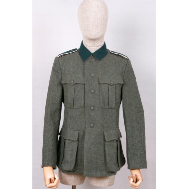 M36 EM Field Grey Wool Combat Tunic