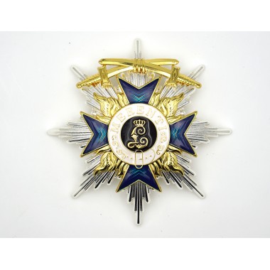Breast Star of Order of the Bavarian Merit Cross with Swords