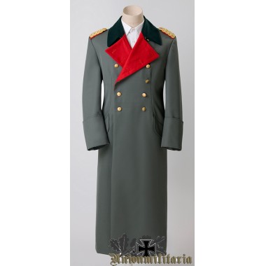 WW2 German General Field Gray Overcoat 