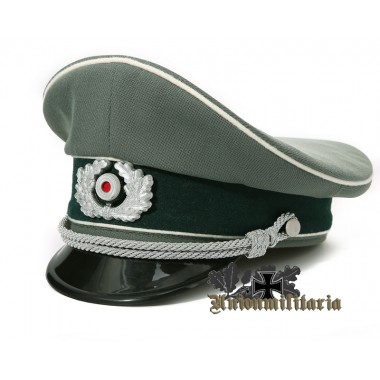 WW2 German Heer Officer Visor Cap