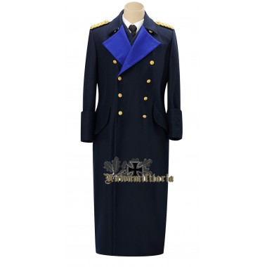 WW2 German Kriegsmarine Admiral Wool Overcoat
