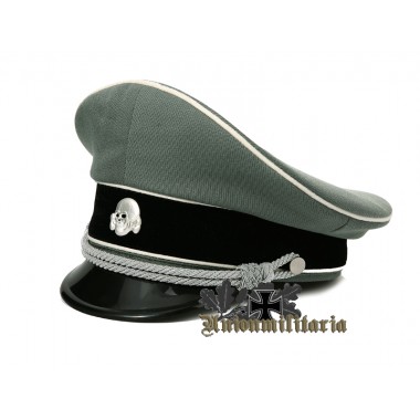 WW2 German Waffen SS Officer Visor Cap
