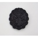 Imperial German Naval Wound Badge in Black