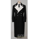 WW2 German General M32 Black Overcoat