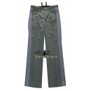 WW2 German SS General Field Gray Trousers with Gray Stripe