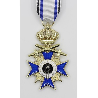 Bavarian Merit Cross 3rd Class with Crown and Swords