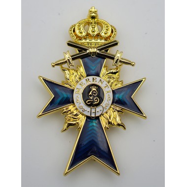 Bavarian Merit Cross with Swords Officer Grade