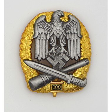General Assault Badge 100 Engagements
