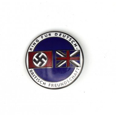 German British Union Lapel Pin