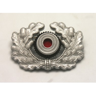 Heer Cap Wreath and Cockade in Silver