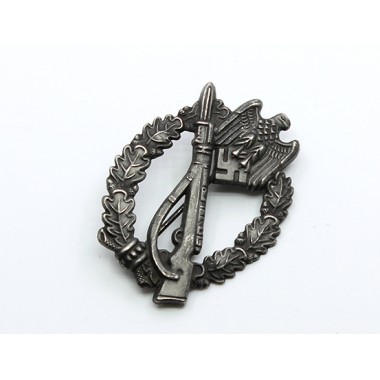 Infantry Assault Badge in Silver(Antique Finish)with LDO Box