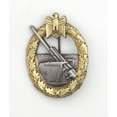 Kriegsmarine Coastal Artillery Badge