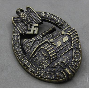 Panzer Assault Badge in Bronze with LDO Box
