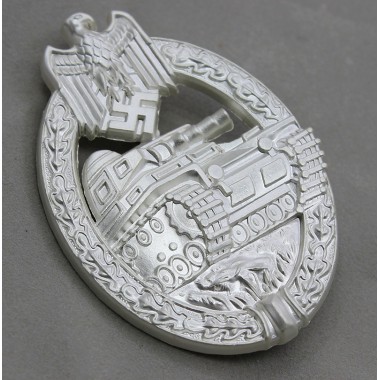 Panzer Assault Badge in Silver with LDO Box