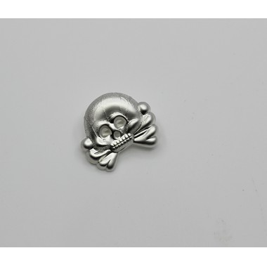 Panzer Collar Tabs Skull Pair